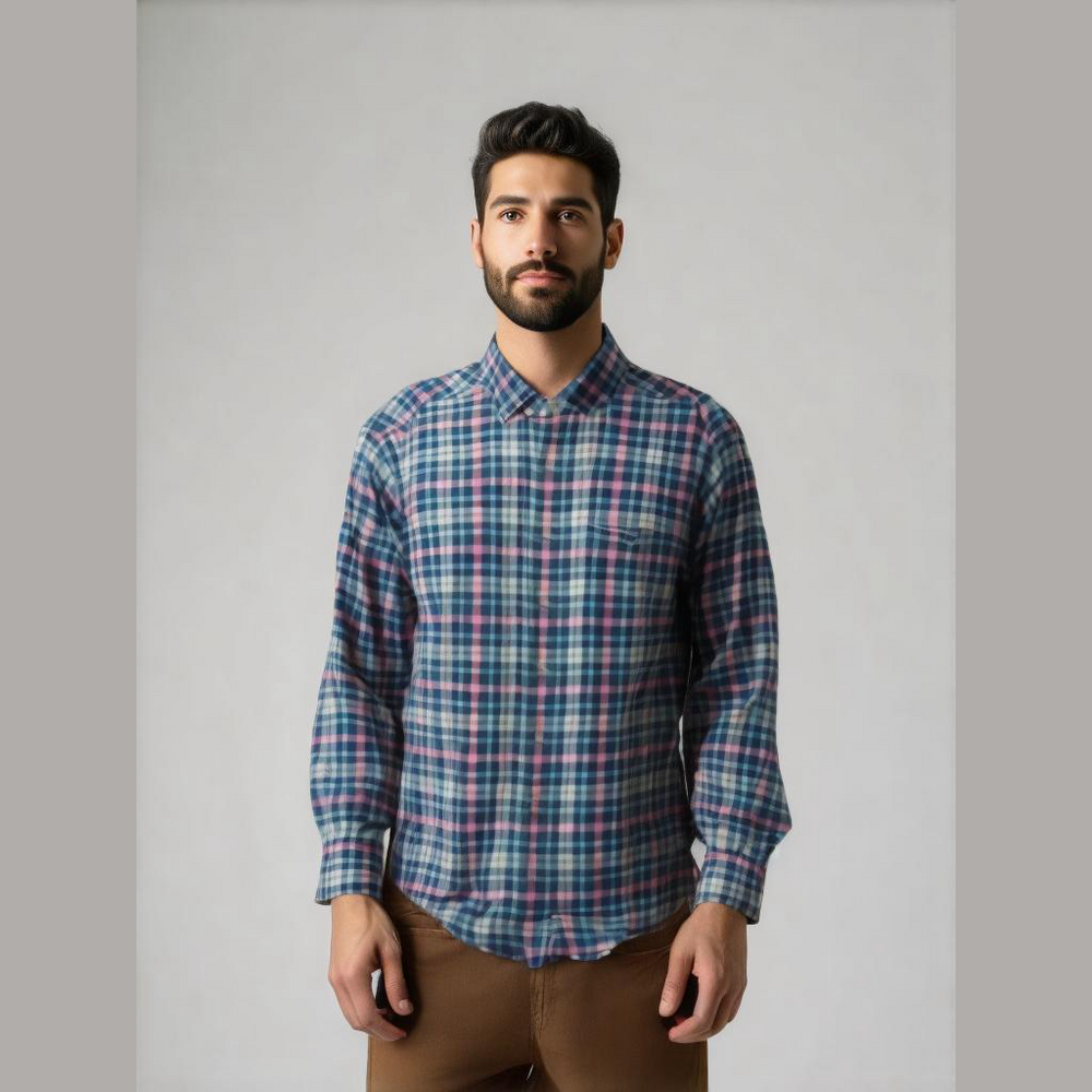 Vineyard Vines Long Sleeve Shirt Performance Tucker Plaid Classic Fit Men's S